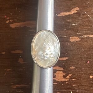 Sz 8.5 Adjustable MOP Deadstock Artisan Made Unmarked